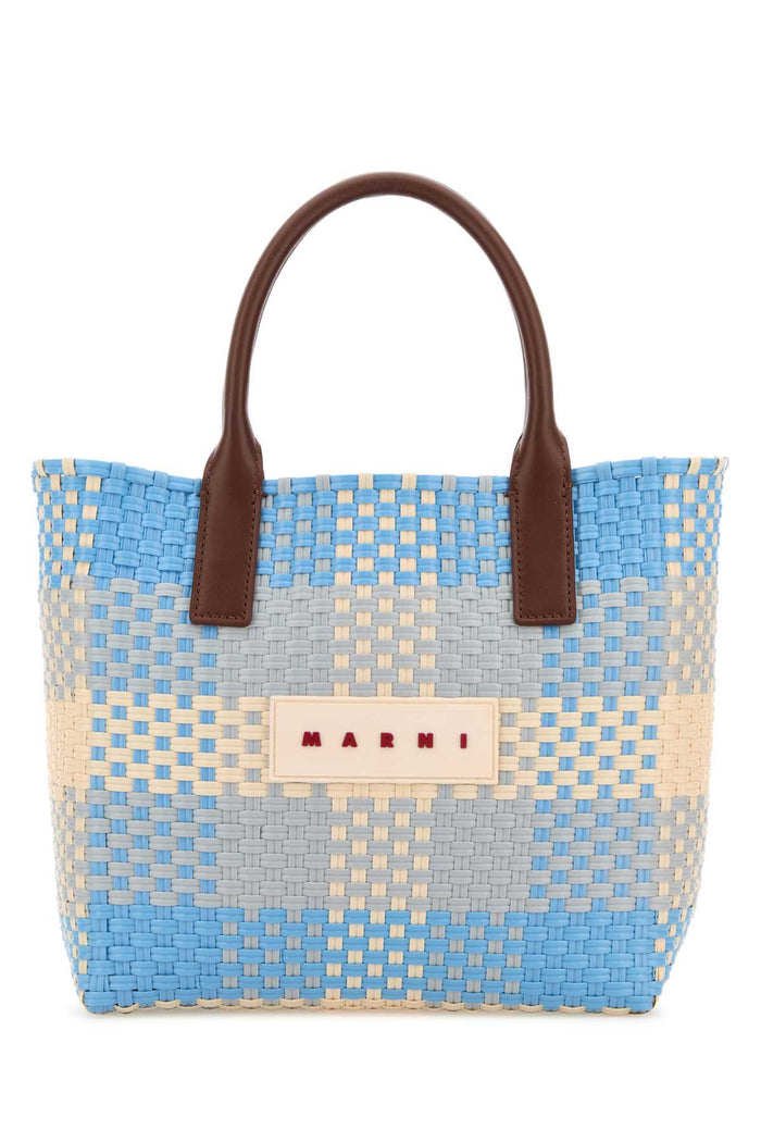Printed Polypropylene Handbag Lilywhitefrostshadow Exterior: Borse A Mano