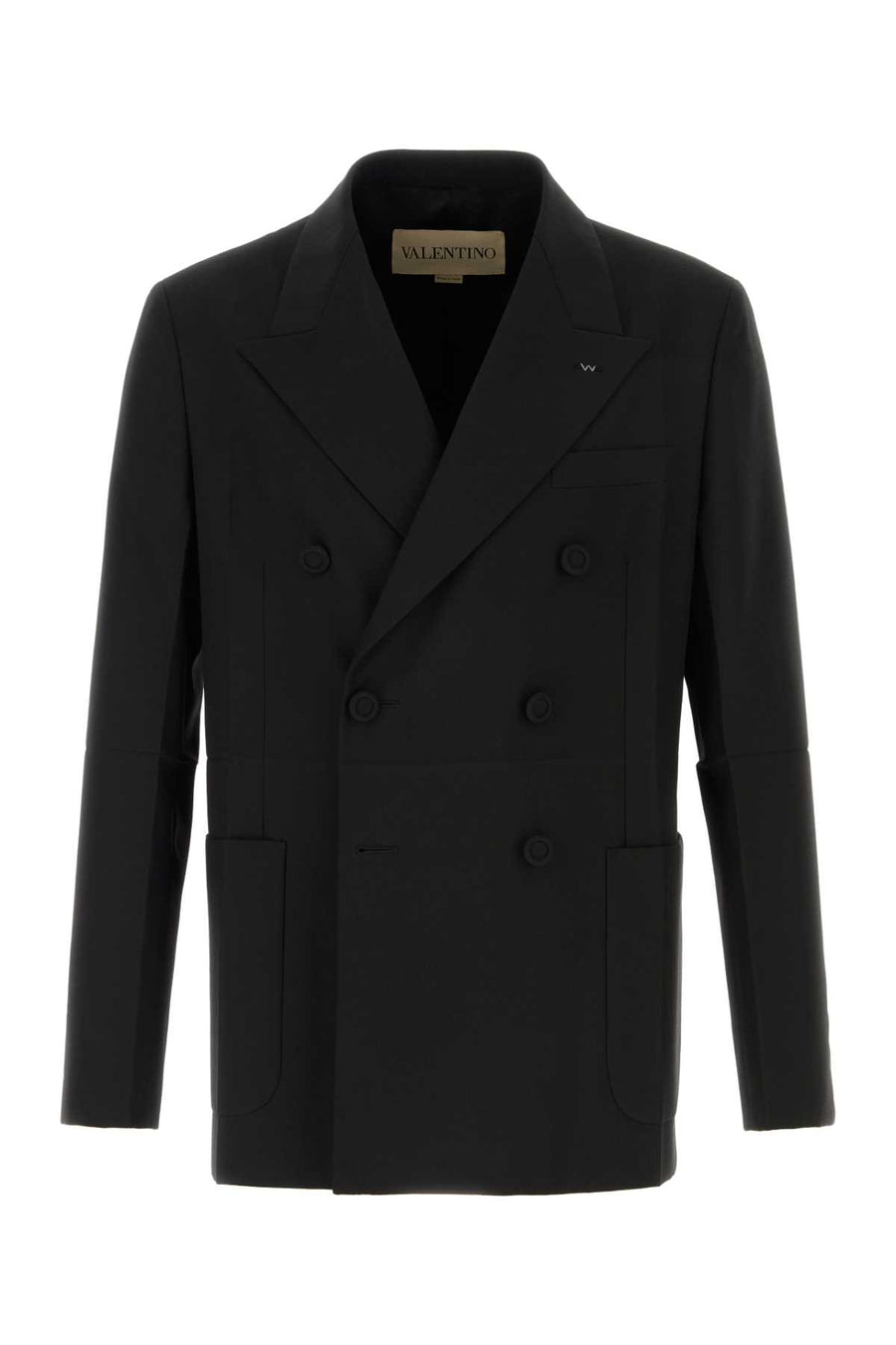 Valentino Garavani Exterior: 100% Virgin wool; Lining: 100% Viscose blazer in black