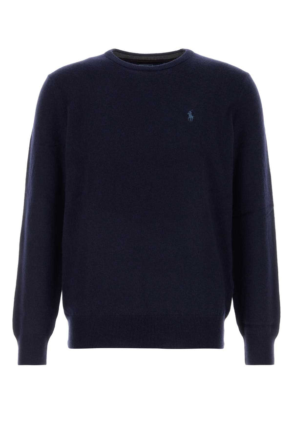 Polo Ralph Lauren 100% Wool sweater in navy