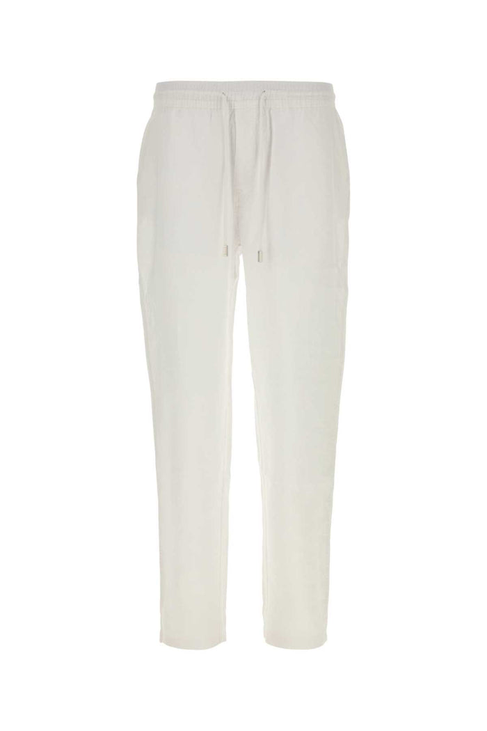 White Linen Pacha Pant Blanc Exterior: Pantaloni