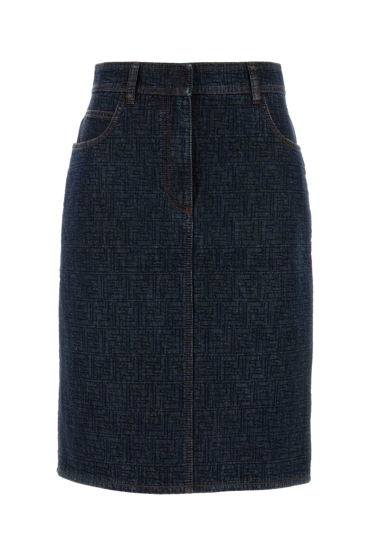 Denim Skirt Blueberry-26 Gonne