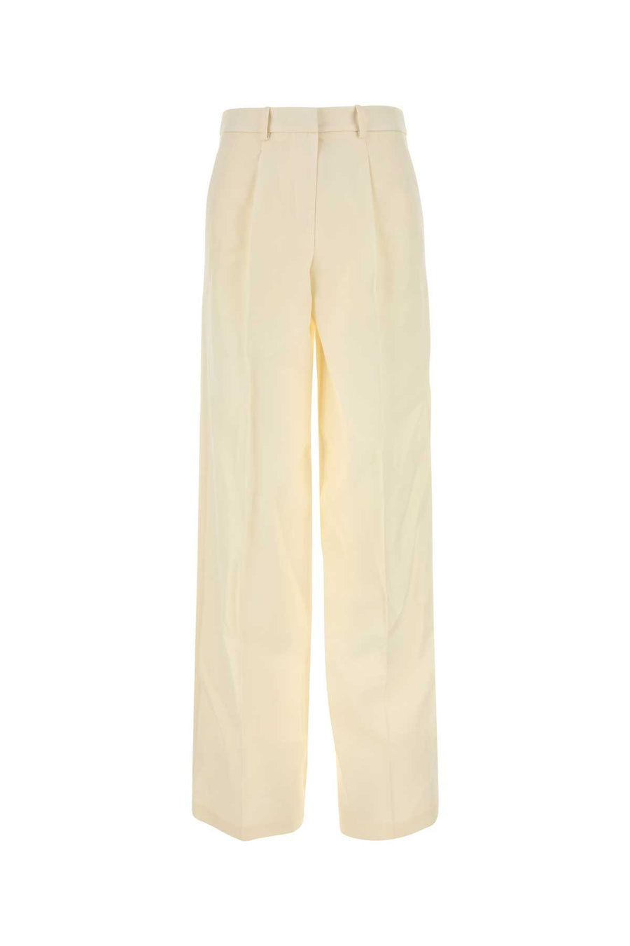 Magda Butrym Pants 70% Wool trousers in cream