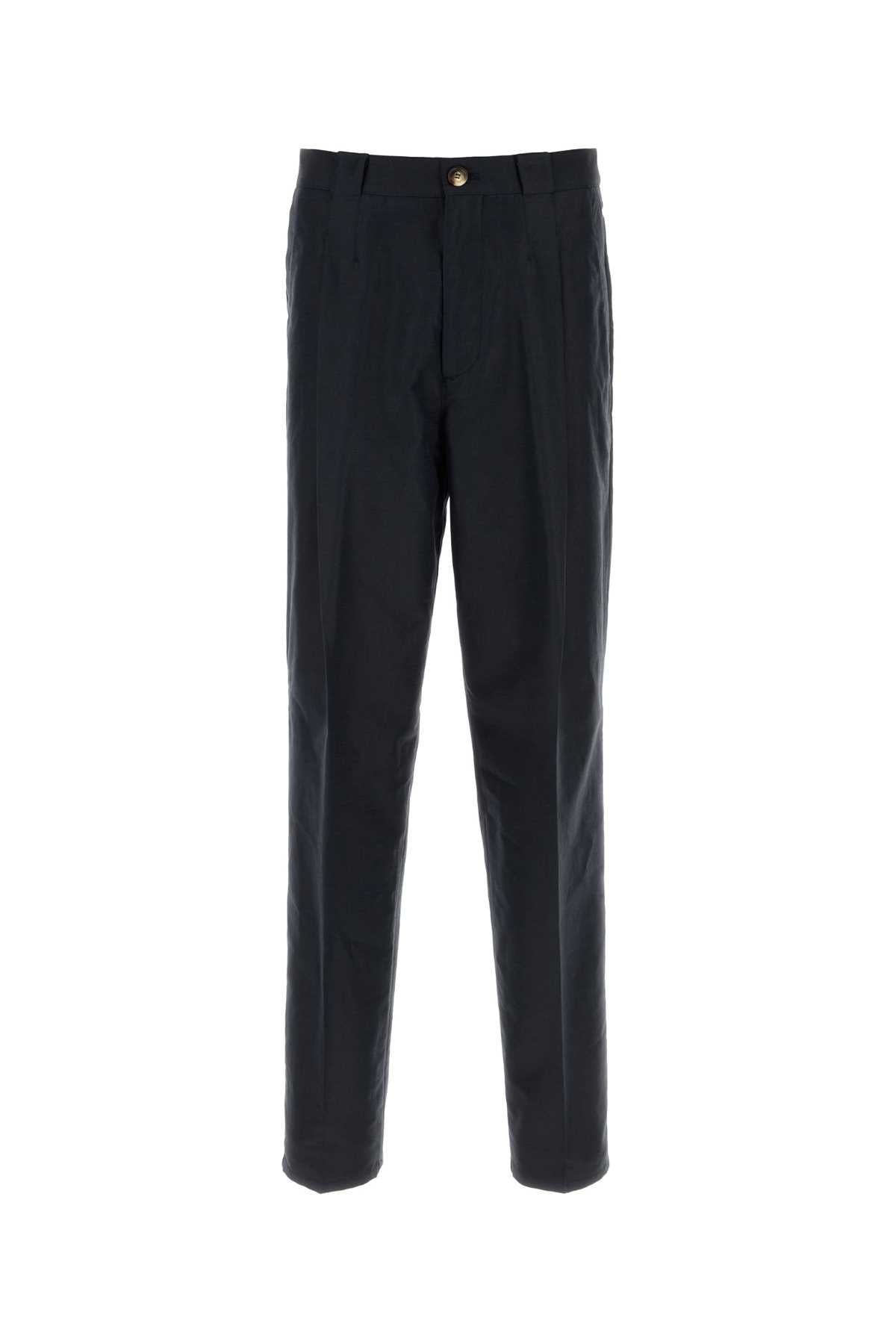 C2485 Exterior: Cotton Linen Pantaloni