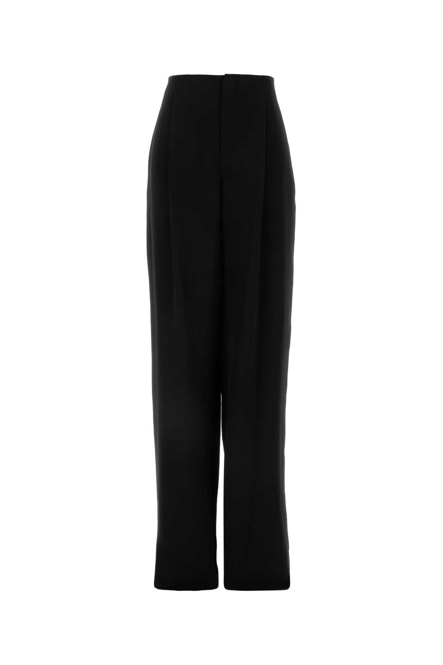 Saint Laurent Base 100% Silk trousers in black