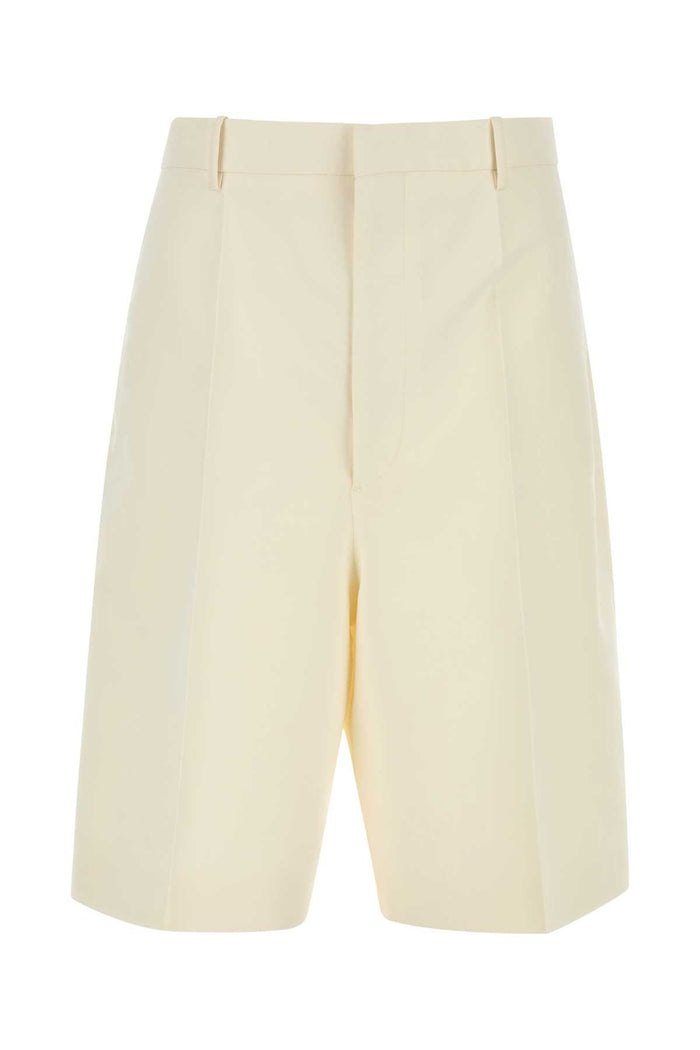 White Exterior: Cotton Silk Short