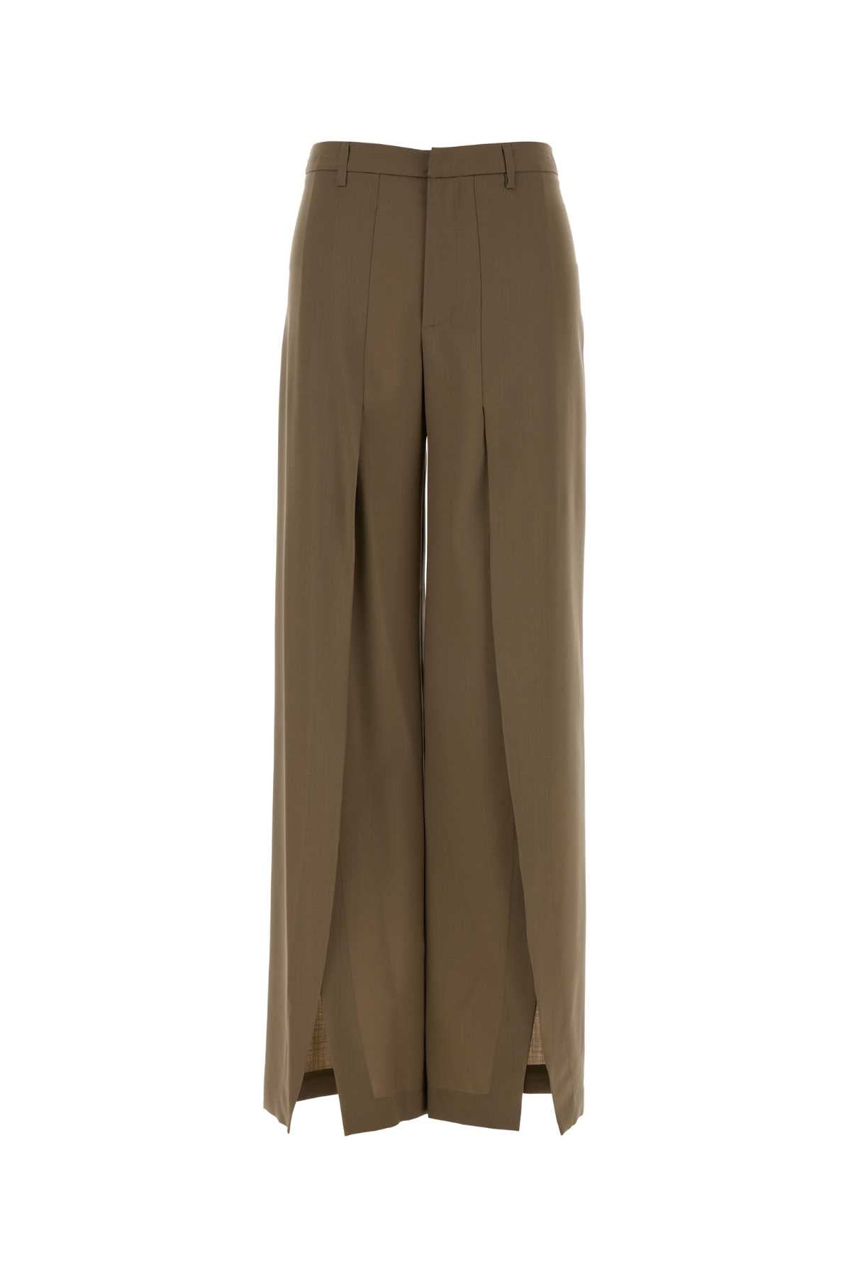 Cdvsrnz00stdzi56 0130 Nocciola Exterior: Virgin Wool Pantaloni