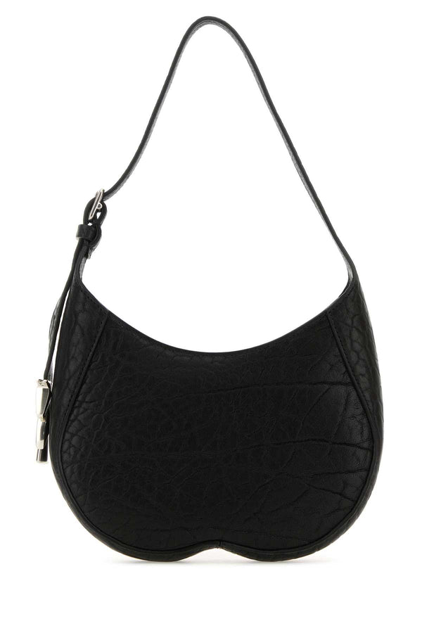 Burberry Exterior: 100% Calf shoulder bag in black