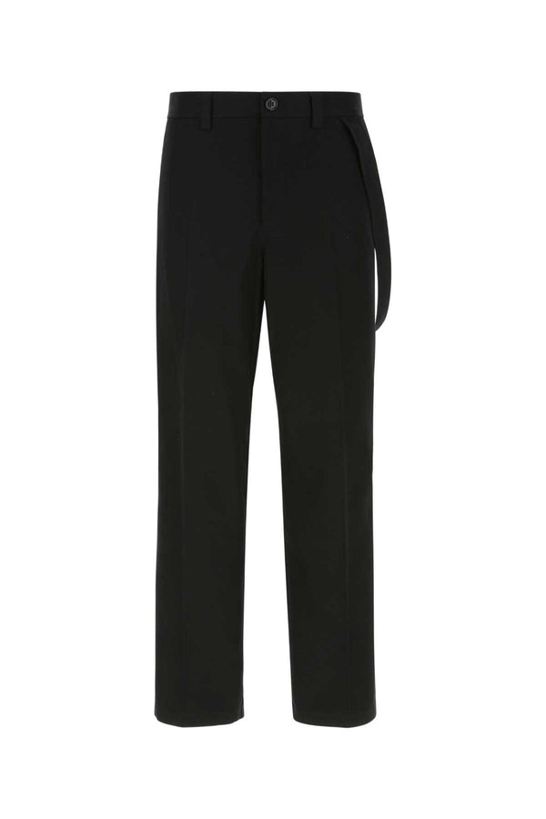 Burberry 100% Cotton trouser in black