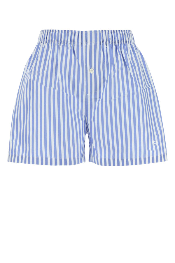 Philosophy Di Lorenzo Serafini Cotton shorts in blue