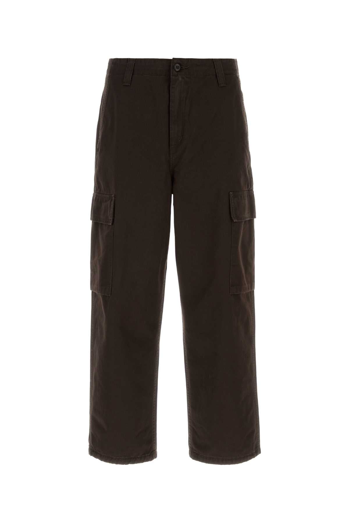 Chocolate Canvas Kade Cargo Pant Tobaccostonewashed 4706 Cotton 'lenexa' Twill Pantaloni