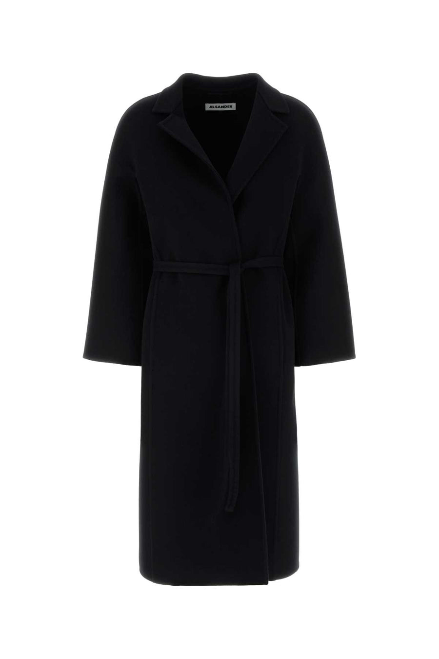 Jil Sander 100% Wool coat in black