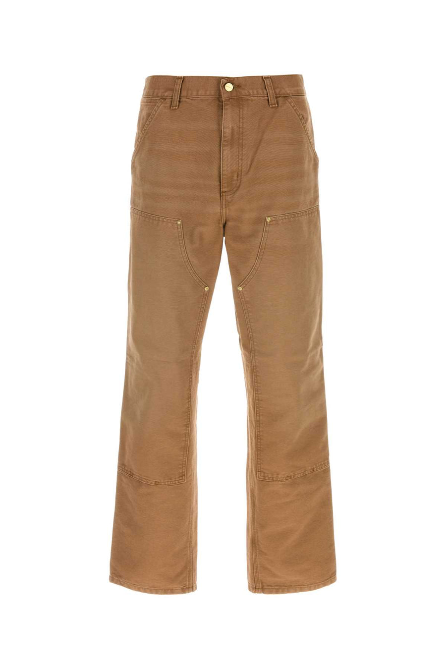 Carhartt Wip Knee 100% Organic Cotton Dearborn Canvas cargo pants in camel