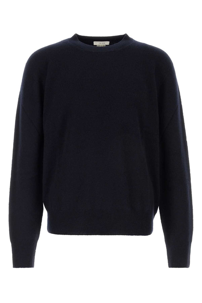 Midnight Blue Cashmere Auguste Sweater Darknavy Exterior: T-shirt
