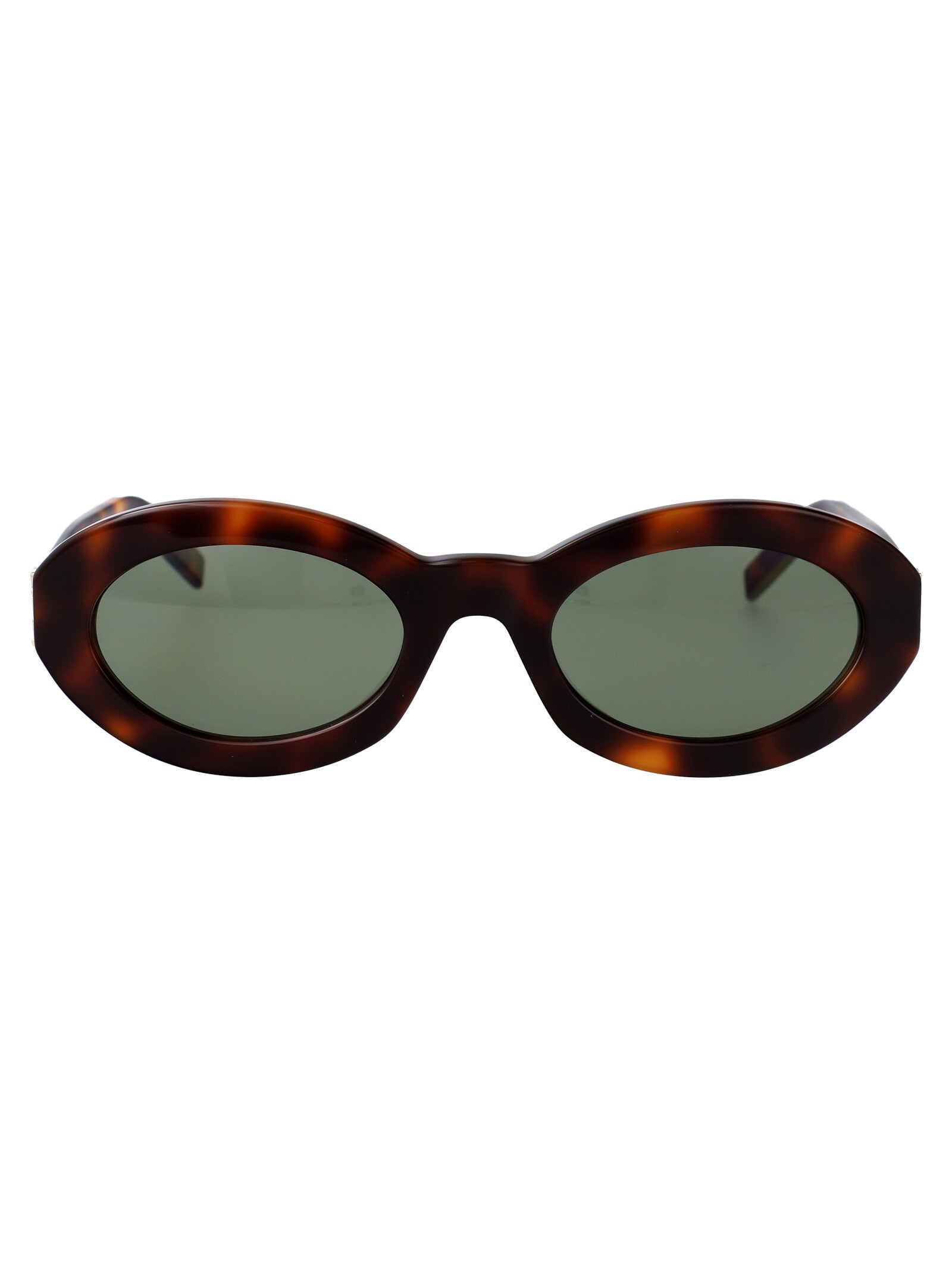 002 Havana Green Acetate Sunglasses