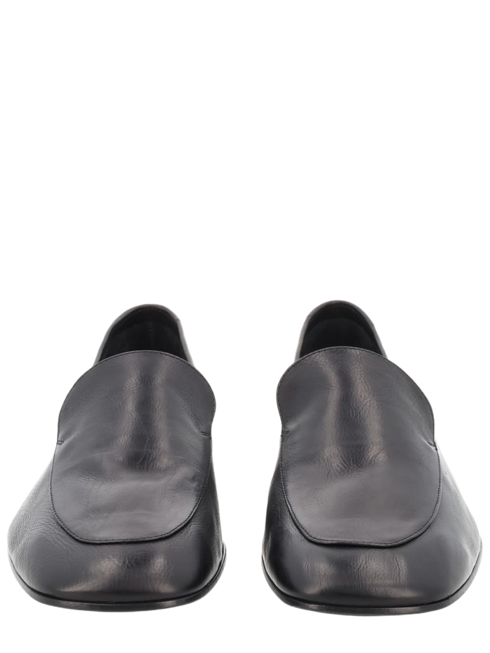 Mocassino In Pelle Black Leather Loafers