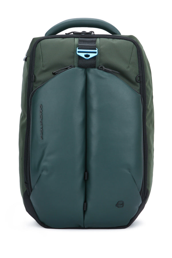 Piquadro Porta Polyester fabric backpack in green
