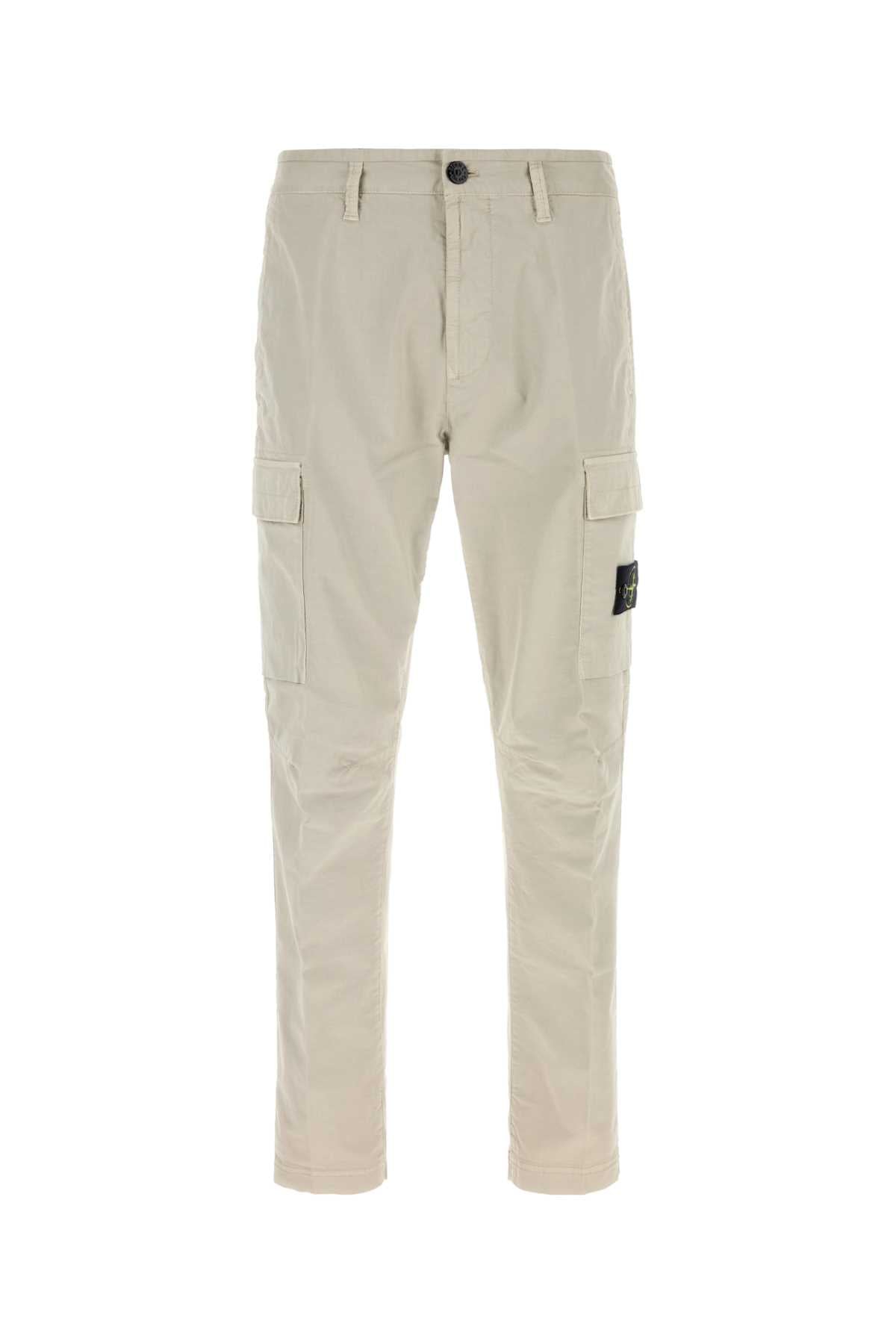 Pearlgrey Exterior: Cotton Elastane Pantaloni