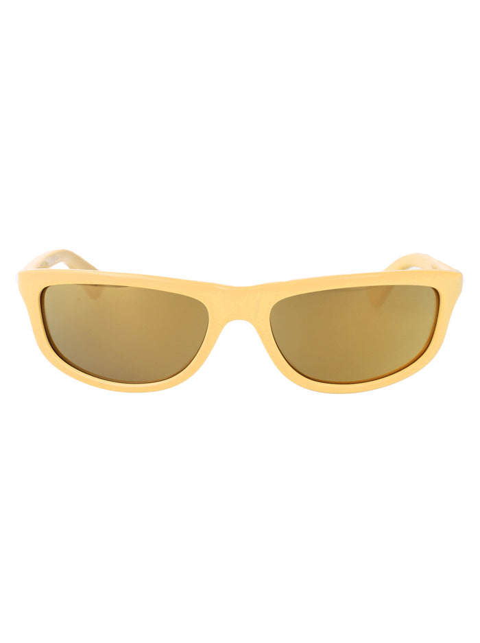 Bv1327s Yellow-yellow-bronze Acetate Sunglasses