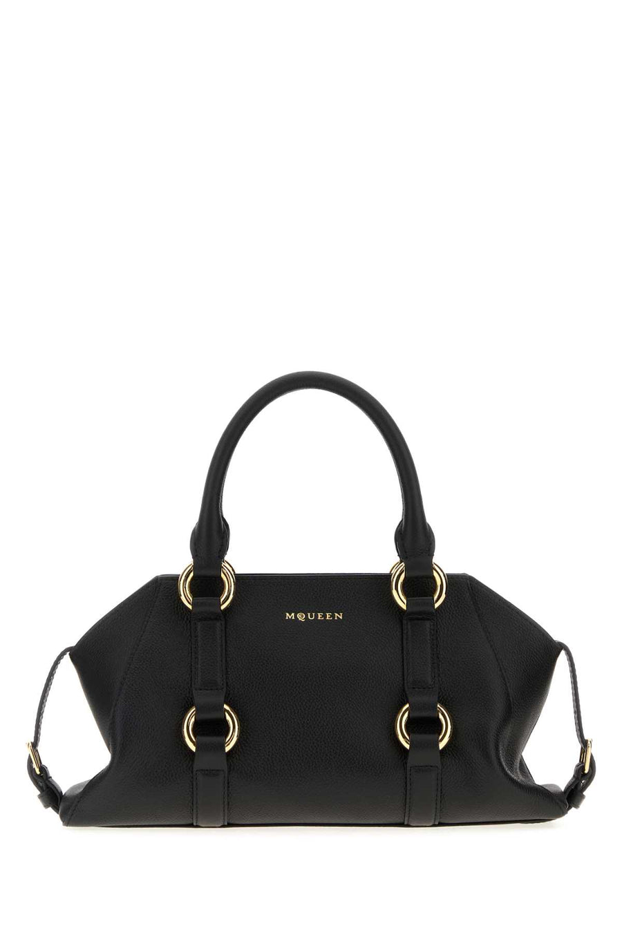 Alexander McQueen Calf Leather shoulder bag in black