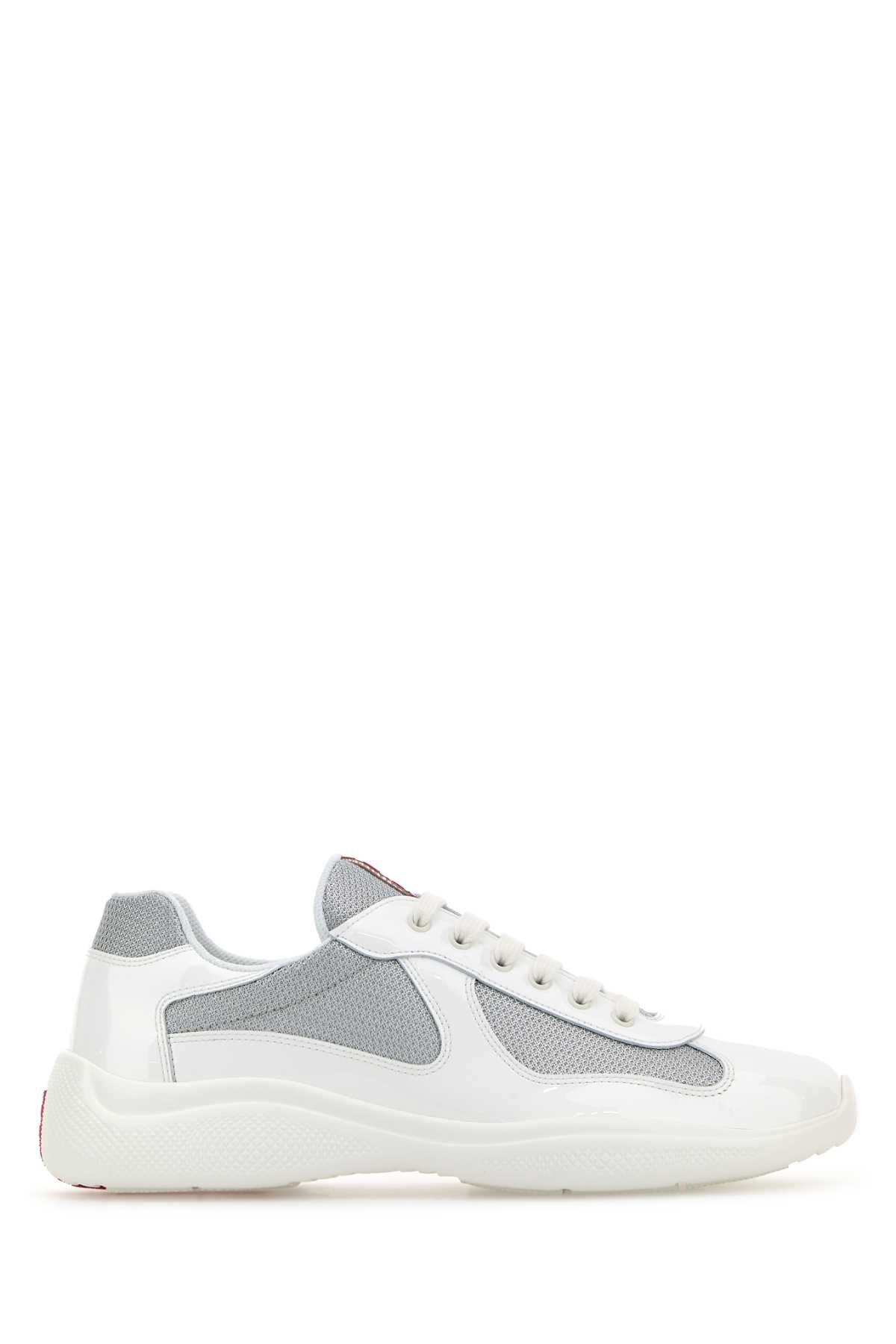 Biancoargento Pa-vitello Sneaker