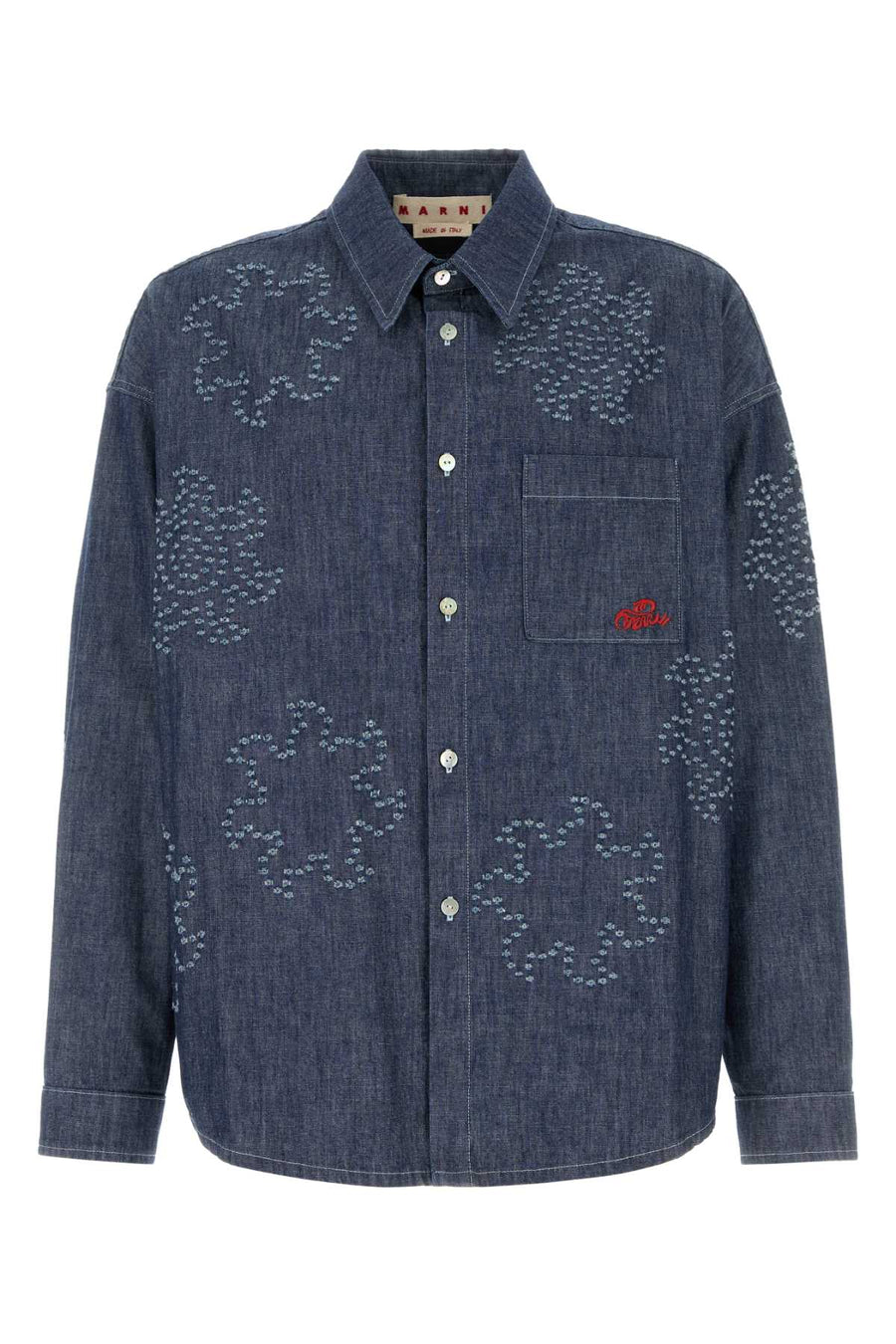 Marni 100% Cotton shirt in blue