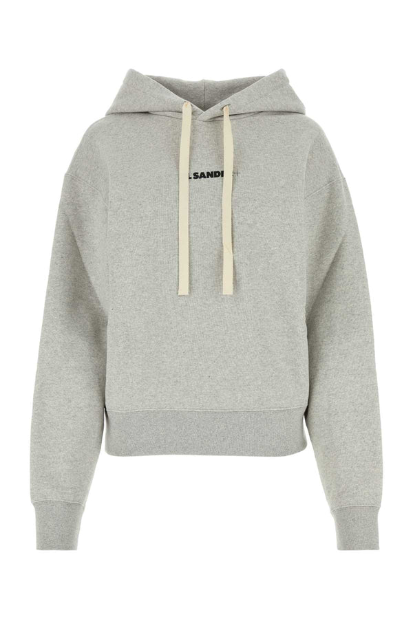 Jil Sander 100% Cotton sweatshirt in gray