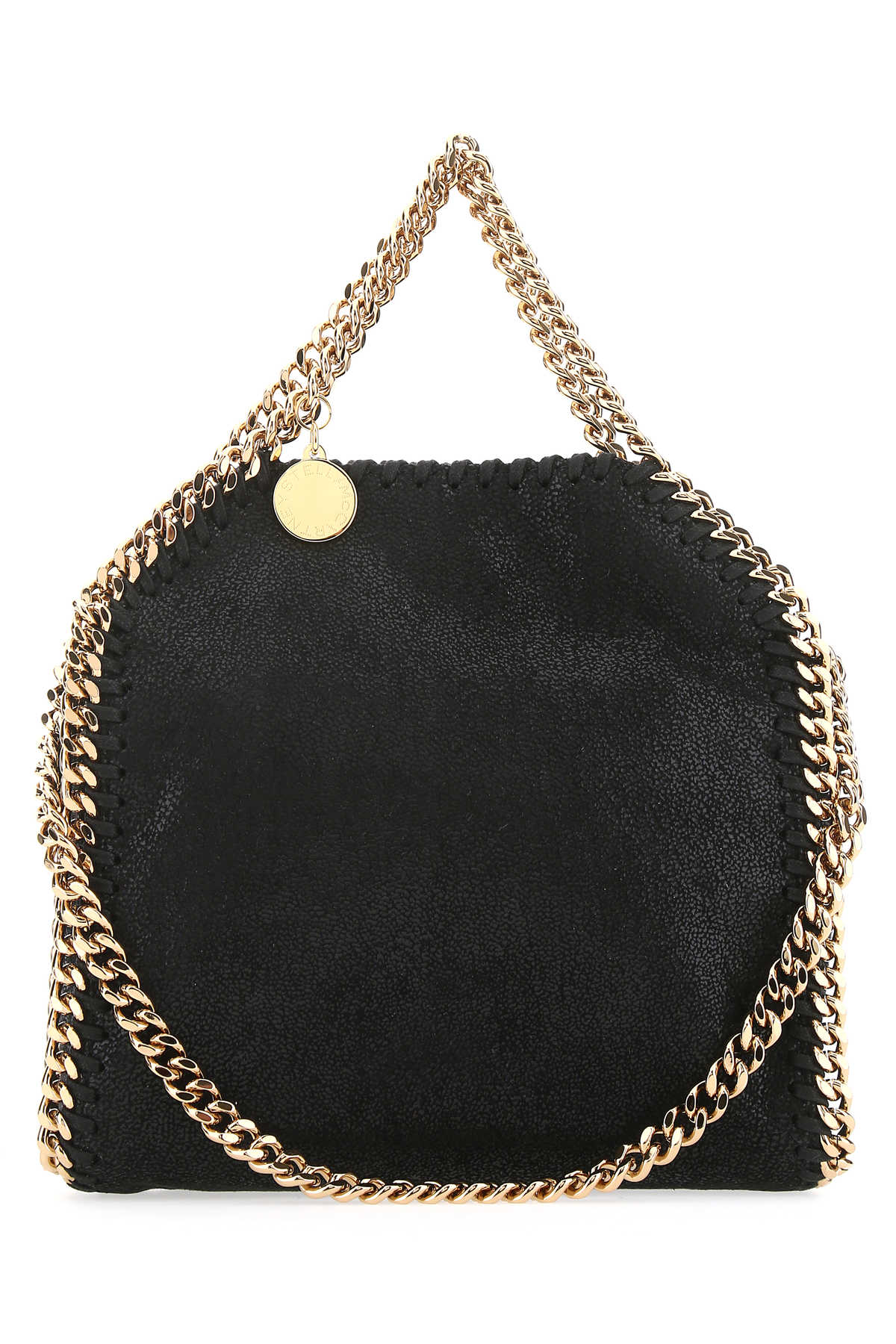 Black Shaggy Deer Micro Falabella Handbag 1000 Polyester Borse A Mano