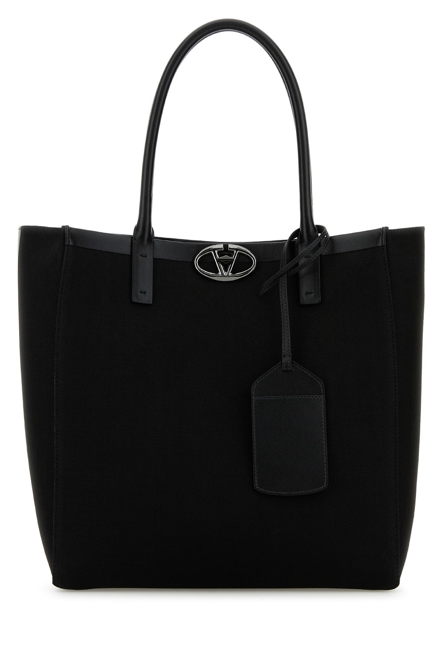 Valentino Garavani 100% cotton tote bag in black