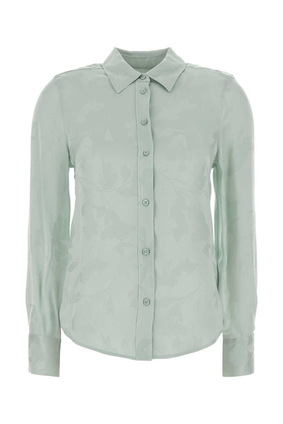 Calvin Klein Jacquard 100% Viscose shirt in green
