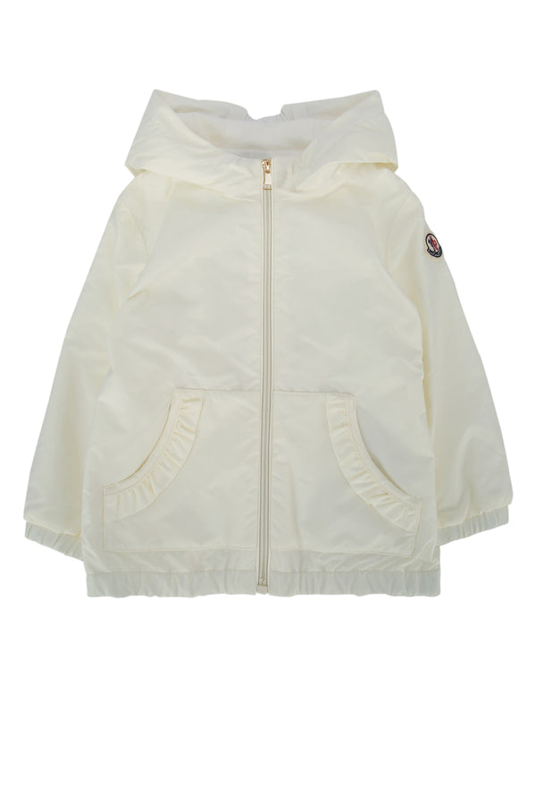 Moncler Jr Jacket Outer: 100% Polyamide/Nylon jacket in white