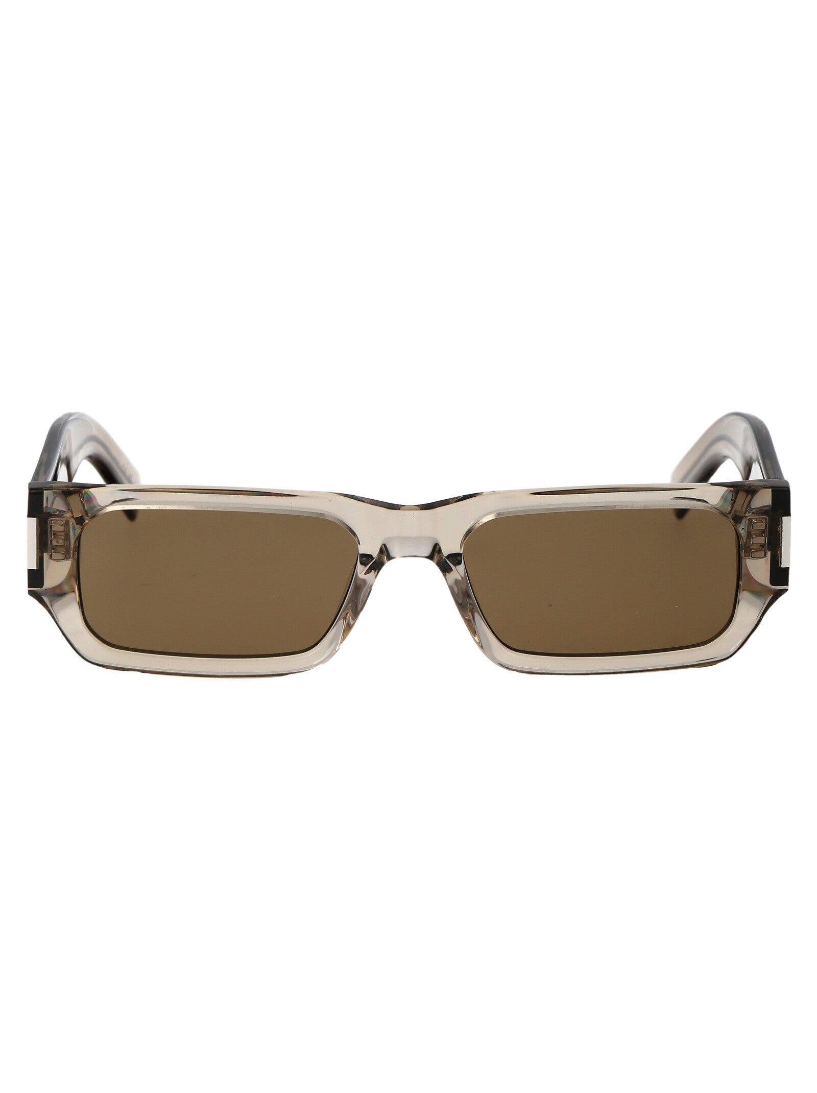 SL 660 004 Beige Brown Acetate Sunglasses