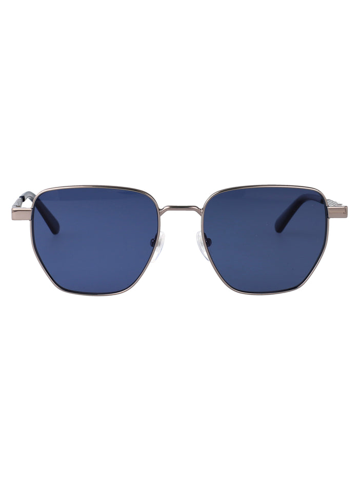 Ck25100s 71 Light Gun Metal Sunglasses