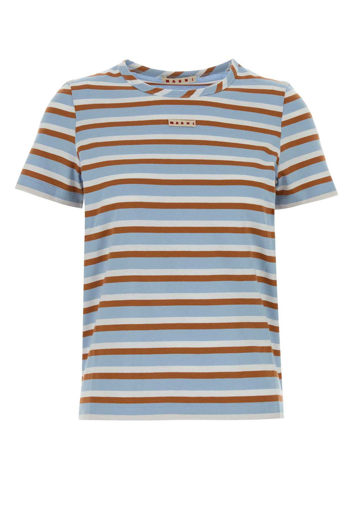 Lightblue Exterior: Cotton T-shirt