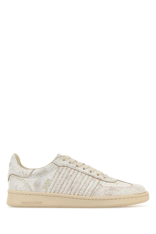 Dsquared2 Sneakers Exterior: 100% Leather sneaker in white