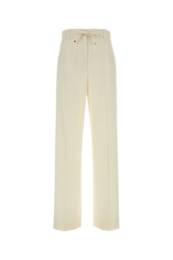 Cream Wool Pant 050 Exterior: Virgin Pantaloni