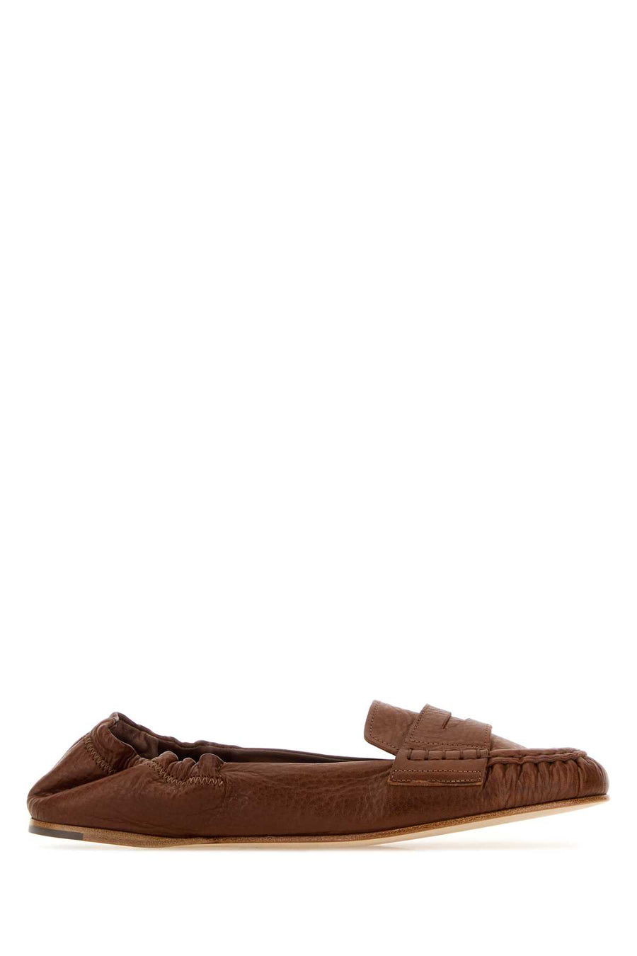 Dsquared2 Ballerina Exterior: 100% Leather loafer in caramel
