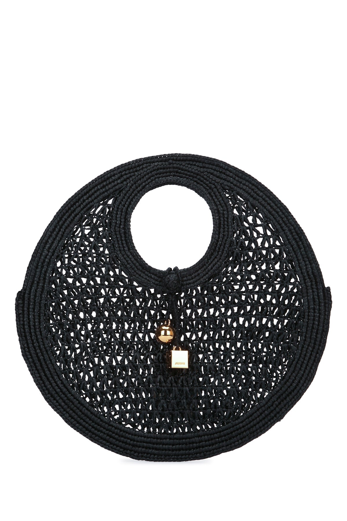 Le Petit Rond Spiaggia Black Principal:raffia Borse A Mano