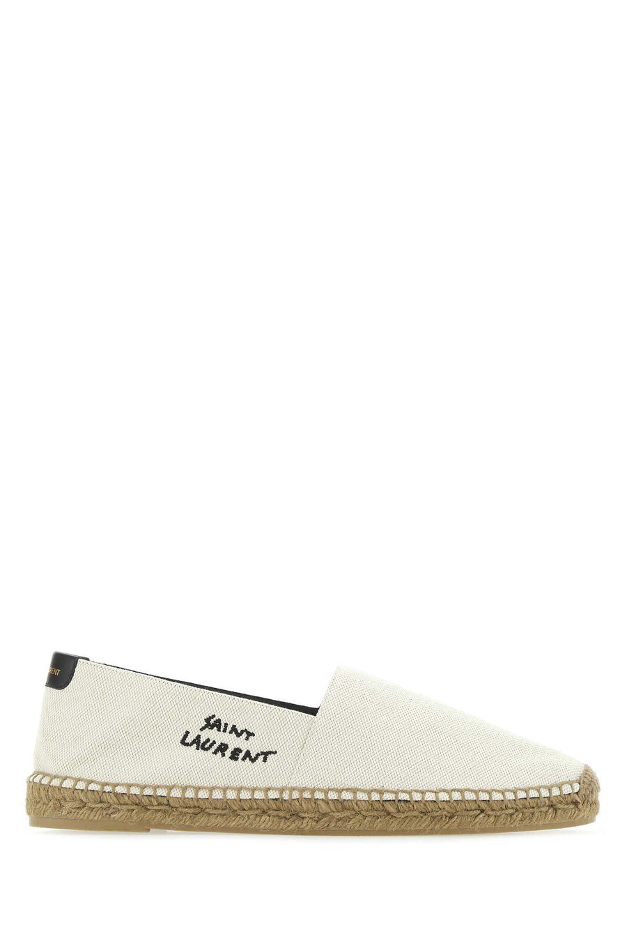 Saint Laurent 48% cotton espadrille in beige