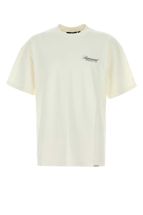Represent Owners 100% Cotton t-shirt in white