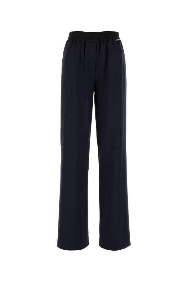 Miu Miu 100% Wool trousers in navy