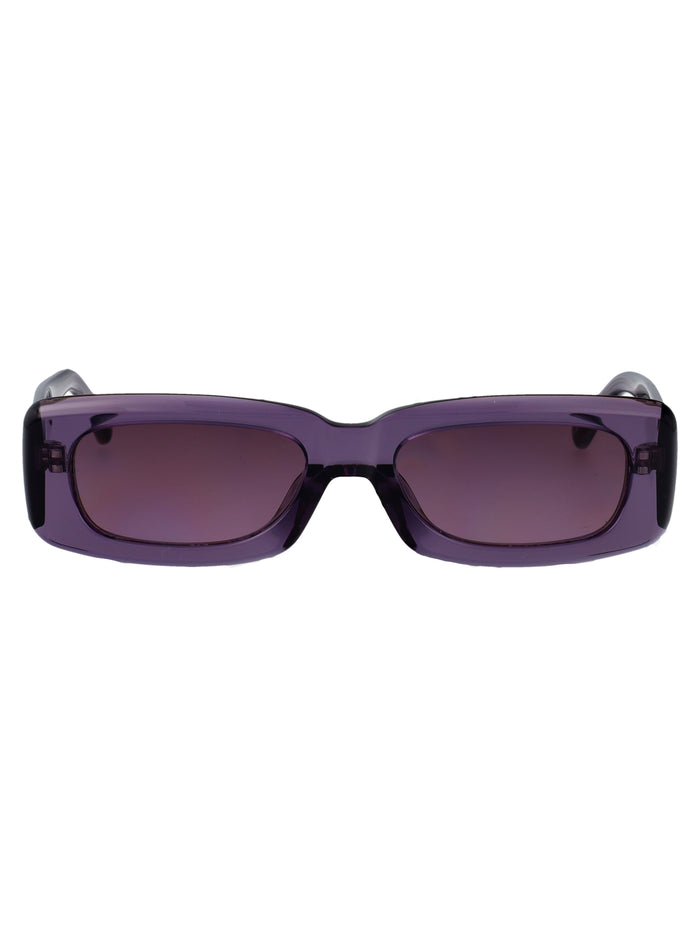 Mini Marfa Purple/ Silver/ Purple Acetate Sunglasses
