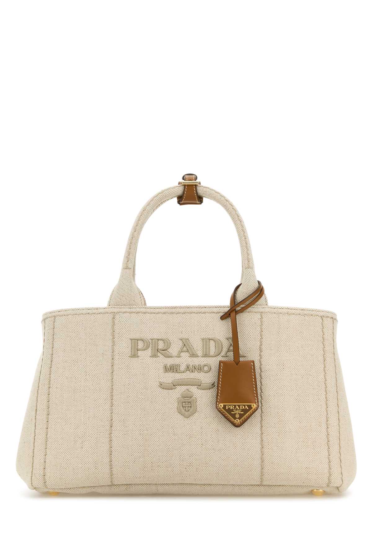 Sand Canvas Shopping Bag Naturale Coli-vitello Borse A Mano