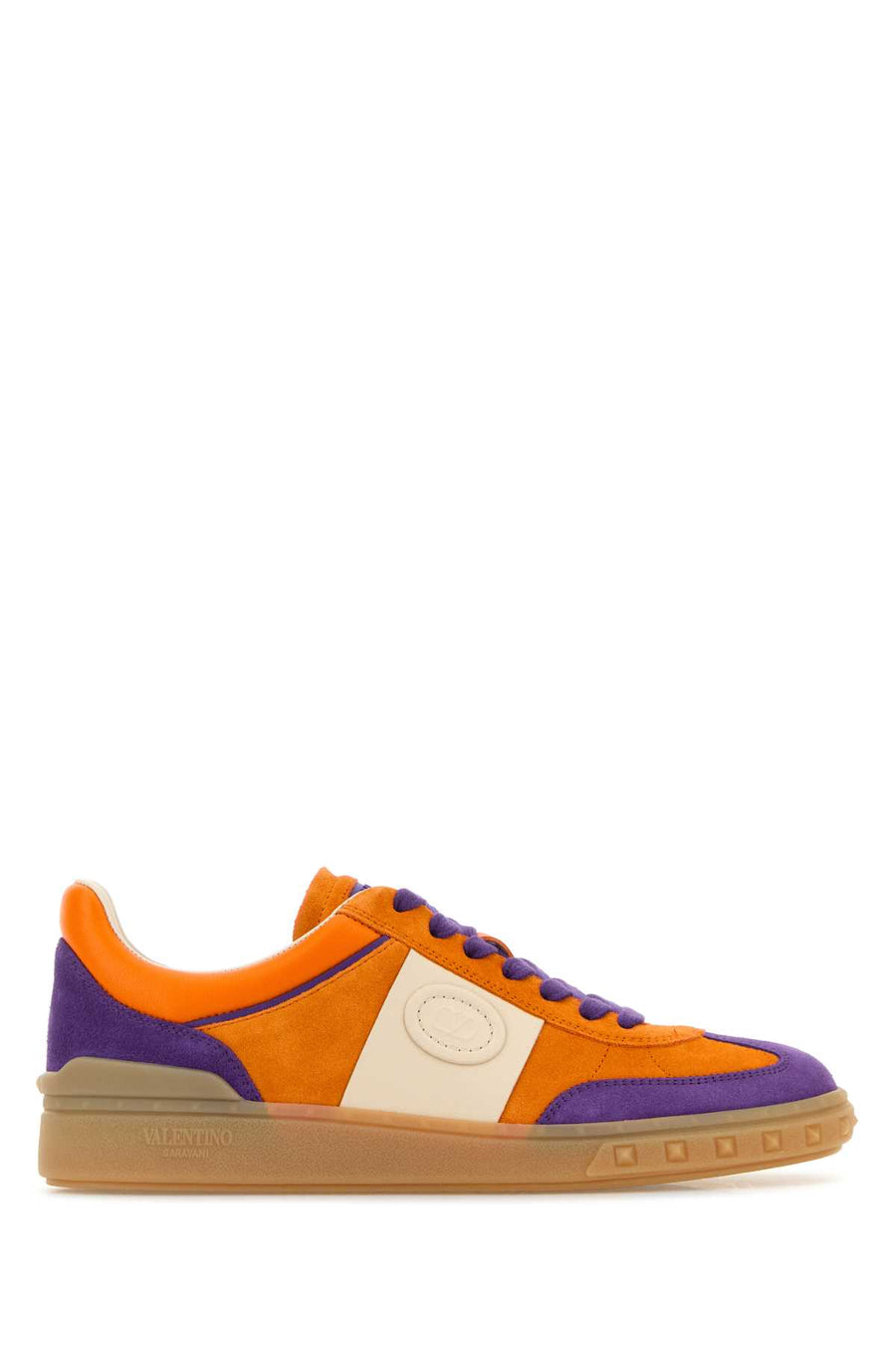 Valentino Garavani Upvillage Exterior: 100% Suede sneaker in orange