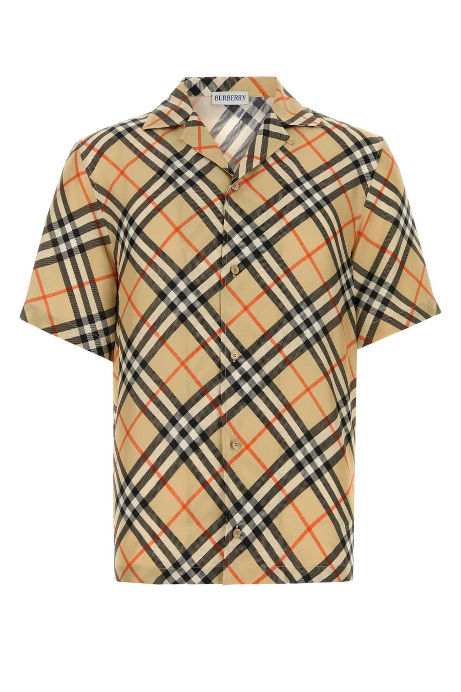 Burberry 100% Silk shirt in beige