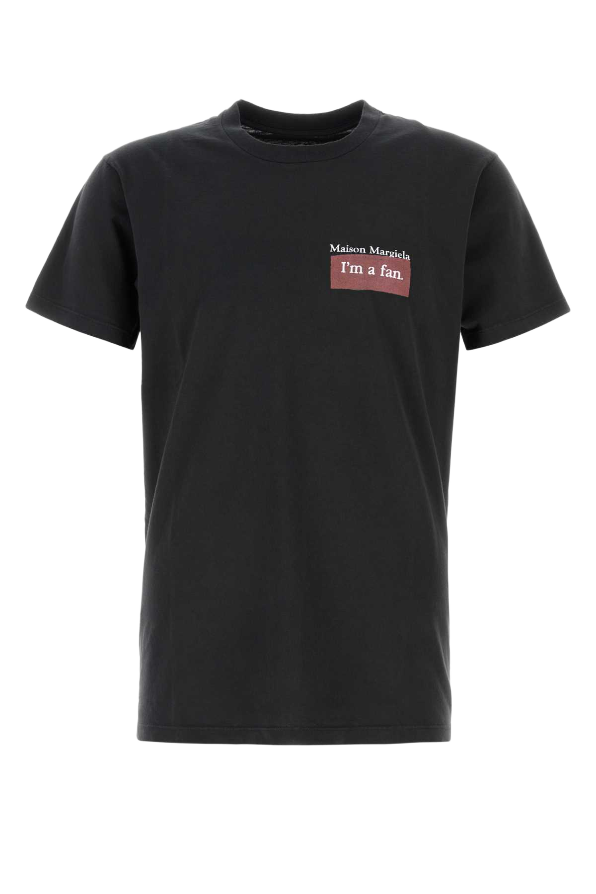 Slate Cotton T-Shirt Charcoal Tessuto Primario: Cotone