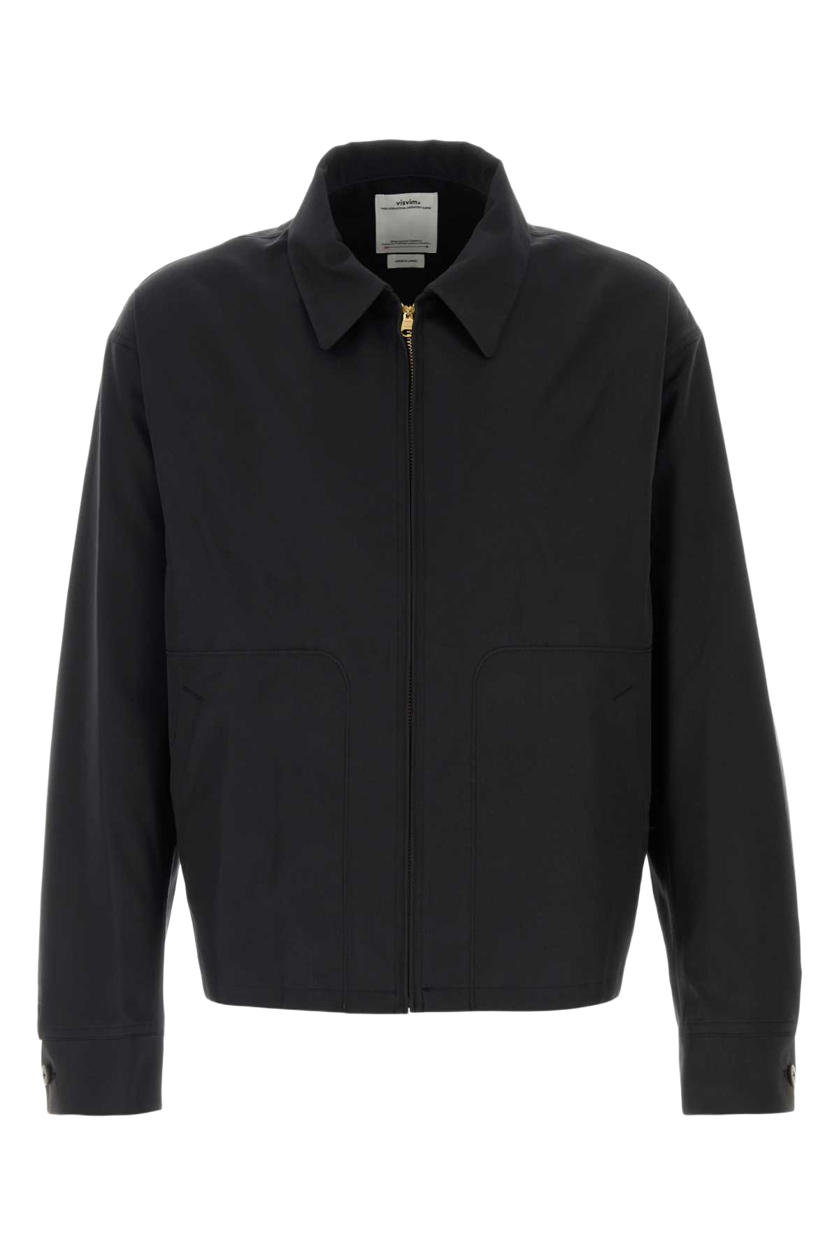 Black Jersey Somer Swing Shirt Exterior: Silk Wool Giubbini