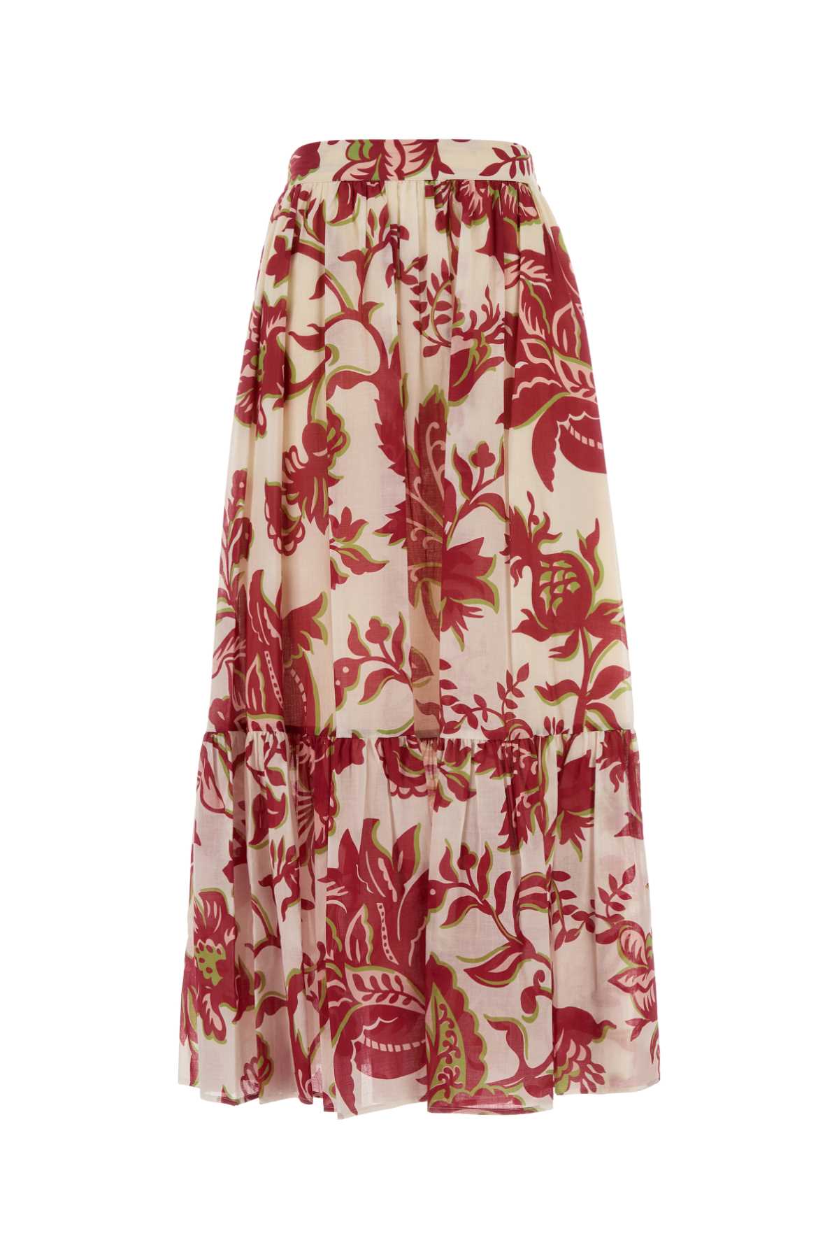 Printed Cotton Skirt X0808 Cotone Gonne