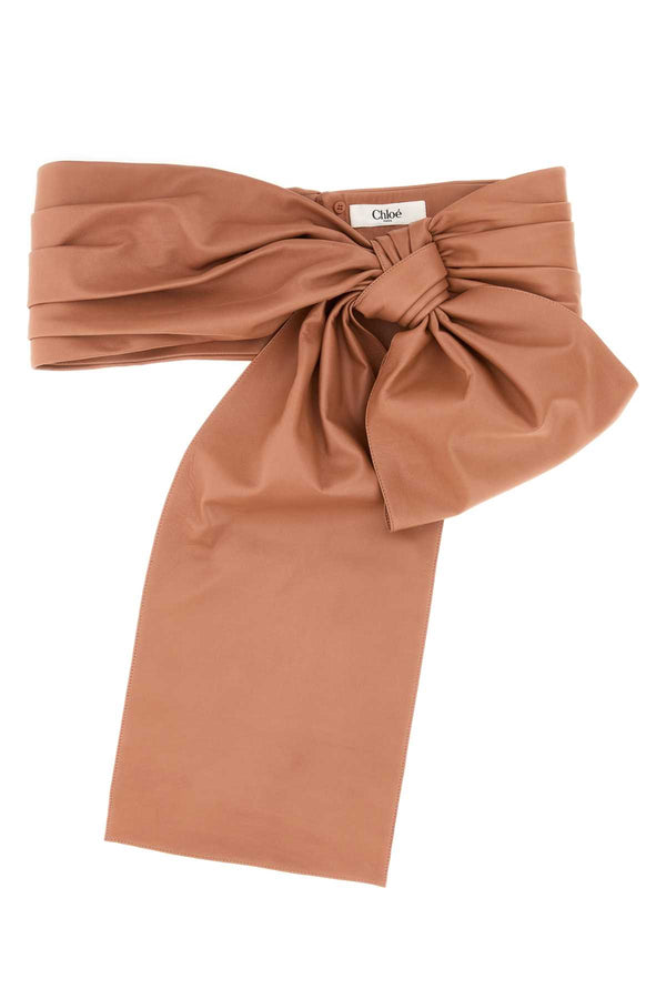 Chloé Chloé 100% Leather belt in pink