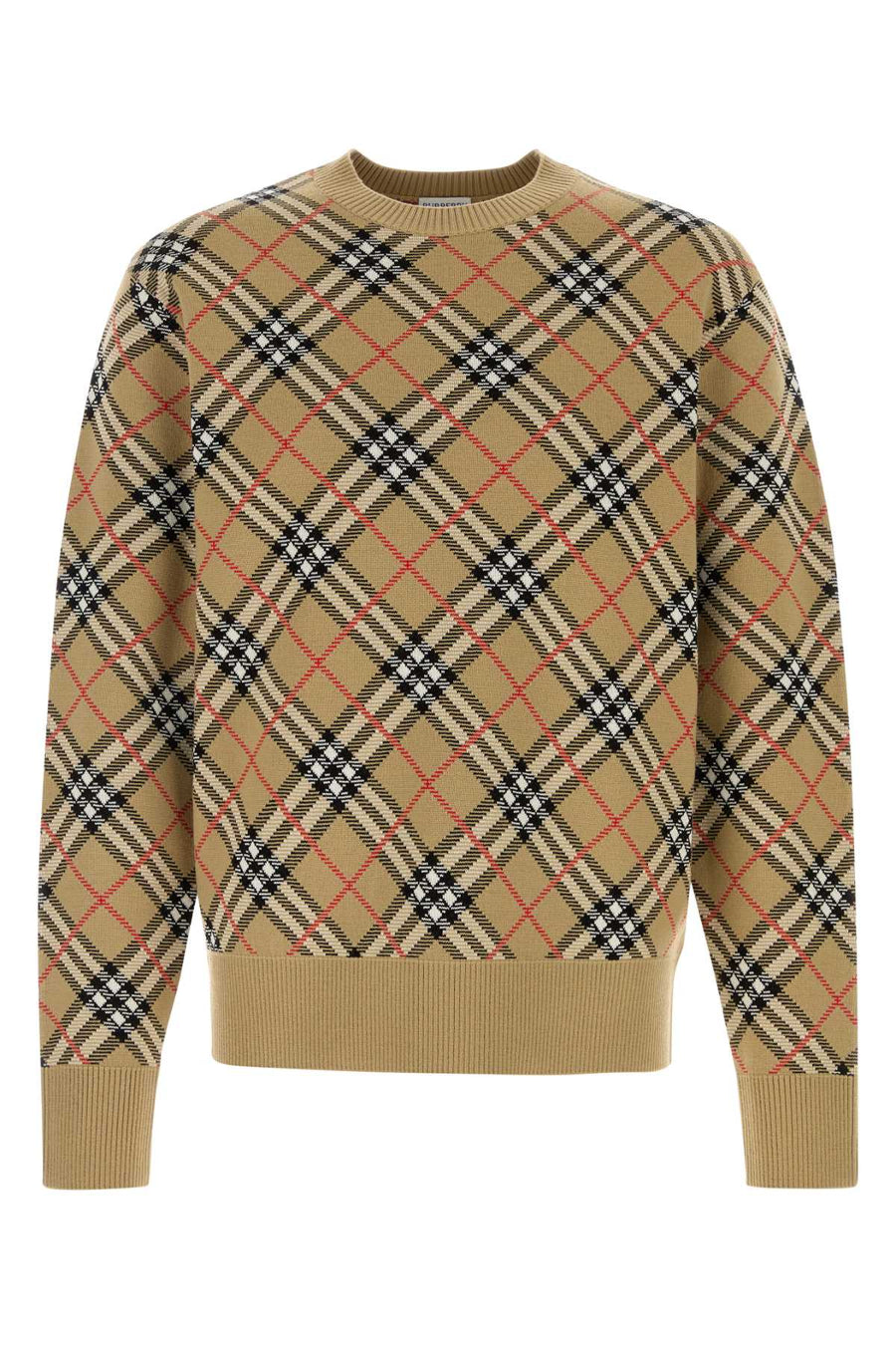 Burberry Schk 63% Cotton sweater in beige