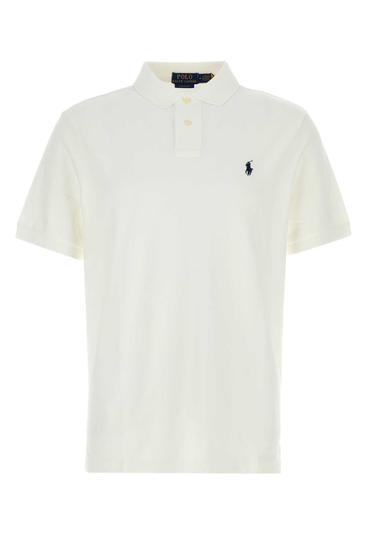 White Exterior: Cotton Polo